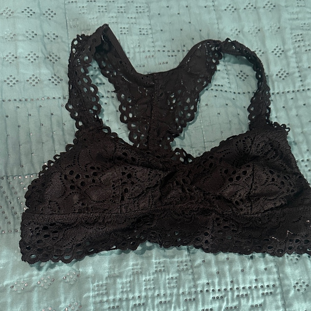 Aerie Black Lace Bralette